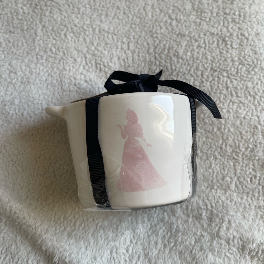 Rae Dunn Disney Princess Cinderella Little Mermaid Belle Ceramic Measuring Cups
